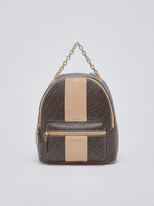 Zdjęcie produktu Liu Jo Backpack With Chain Detail Dark Brown
