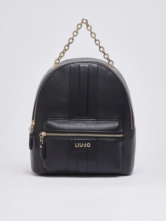Zdjęcie produktu Liu Jo Backpack With Chain Detail czarny