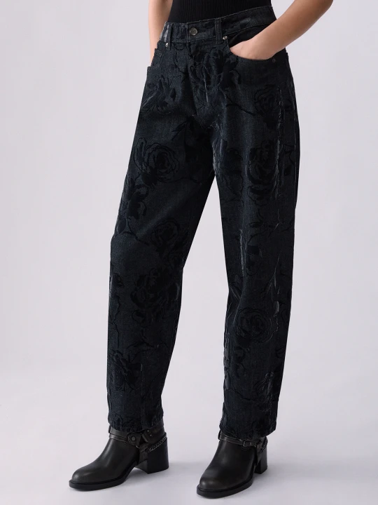 Zdjęcie produktu Liu Jo Balloon Pants With Flocked Print