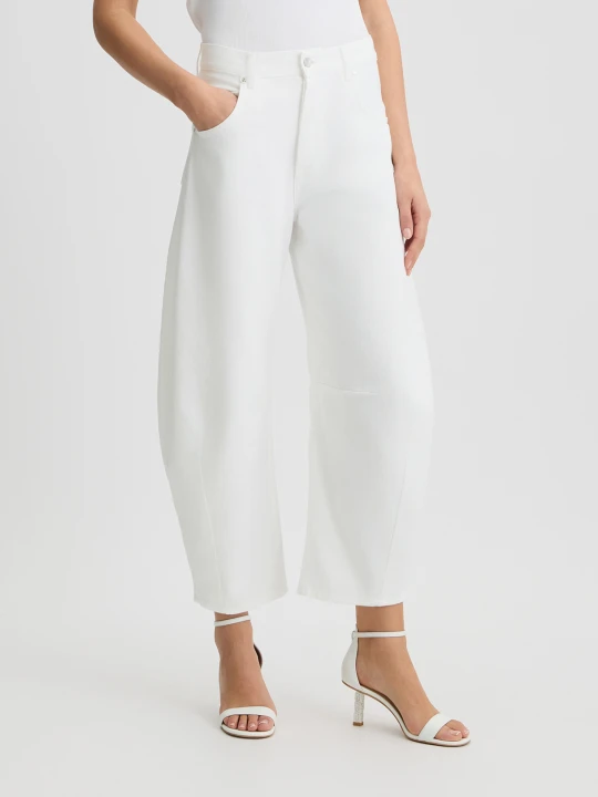 Zdjęcie produktu Liu Jo Balloon Trousers White Wool