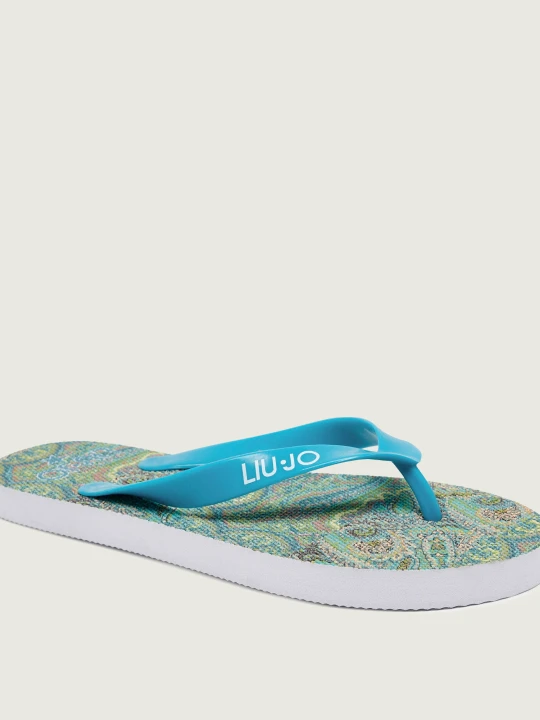 Zdjęcie produktu Liu Jo Beachwear Japonki niebieski