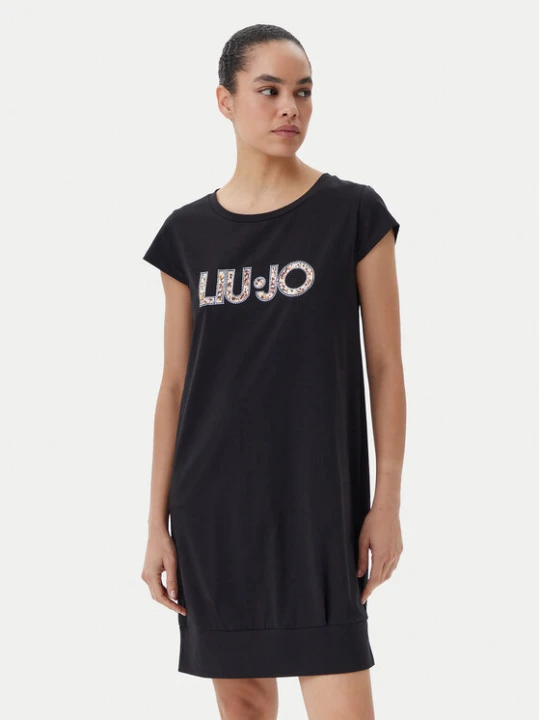 Zdjęcie produktu Liu Jo Beachwear Sukienka codzienna VA5194 JS003 Czarny Regular Fit