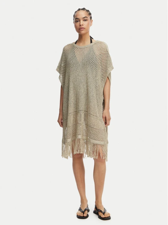 Zdjęcie produktu Liu Jo Beachwear Sukienka plażowa VA5166 MA70D Złoty Relaxed Fit