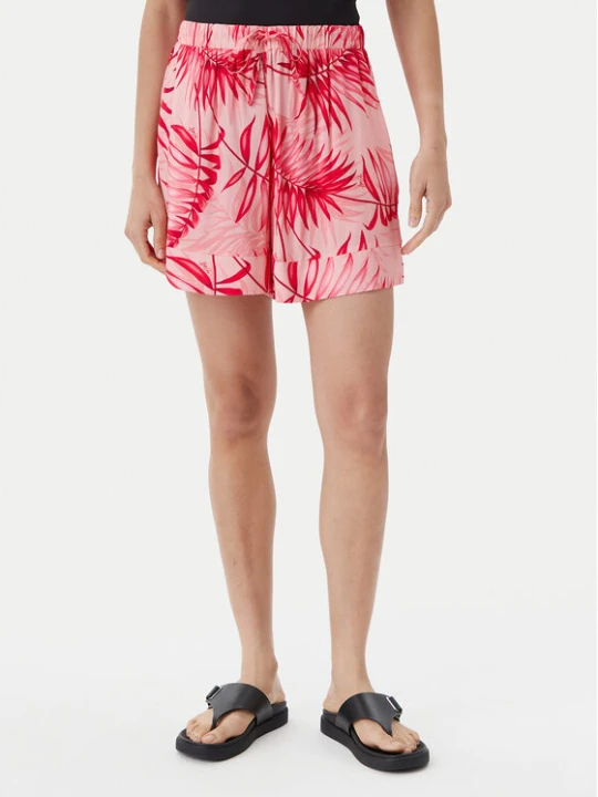 Zdjęcie produktu Liu Jo Beachwear Szorty materiałowe VA5126 T2961 Różowy Relaxed Fit