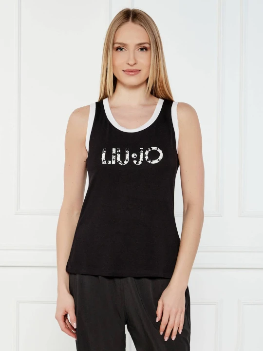 Zdjęcie produktu Liu Jo Beachwear Top | Regular Fit czarny