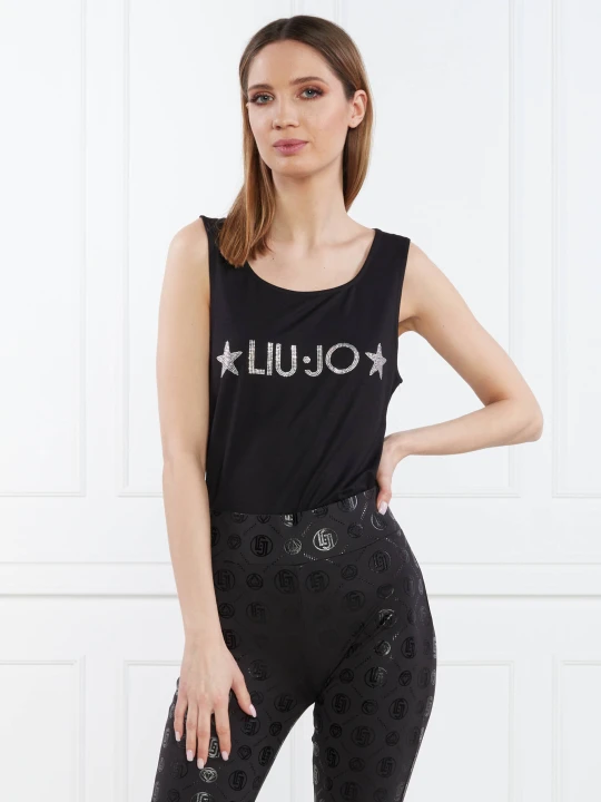 Zdjęcie produktu Liu Jo Beachwear Top | Regular Fit czarny