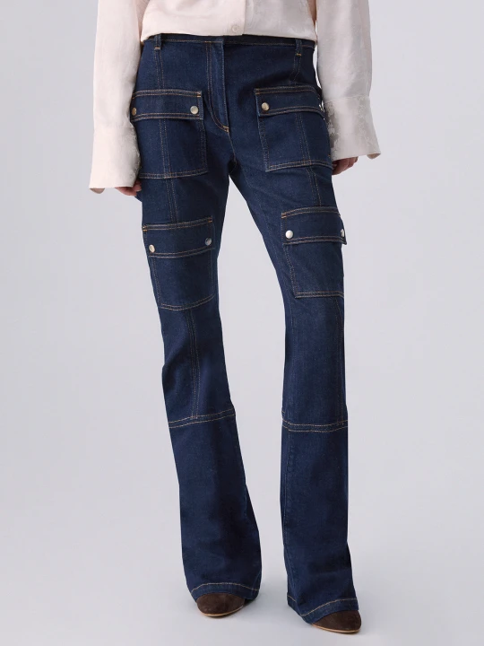 Zdjęcie produktu Liu Jo Bell-bottom Jeans With Pockets Normal Wash