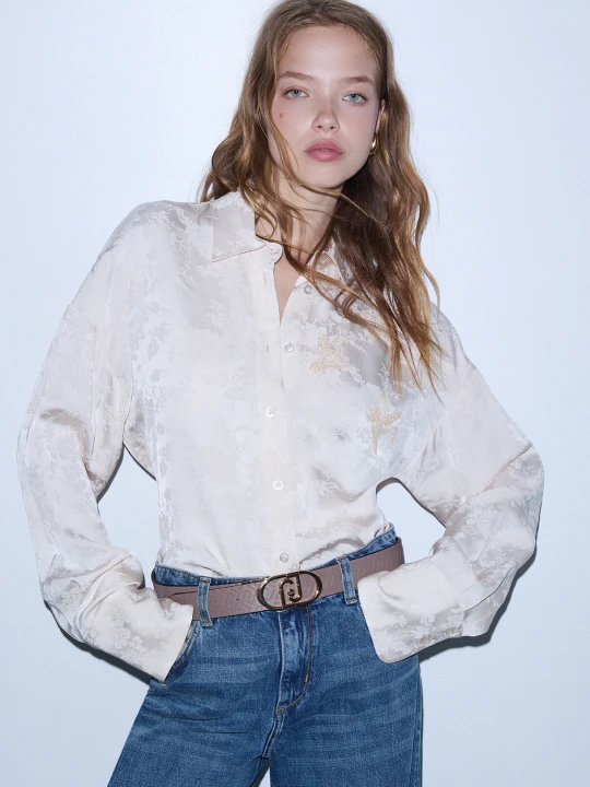 Zdjęcie produktu Liu Jo Belt Reversible With Logo Mocha