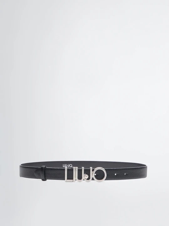 Zdjęcie produktu Liu Jo Belt With Logo Buckle czarny