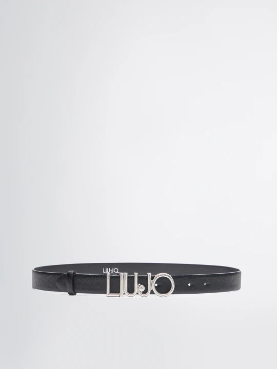 Zdjęcie produktu Liu Jo Belt With Logo Buckle czarny