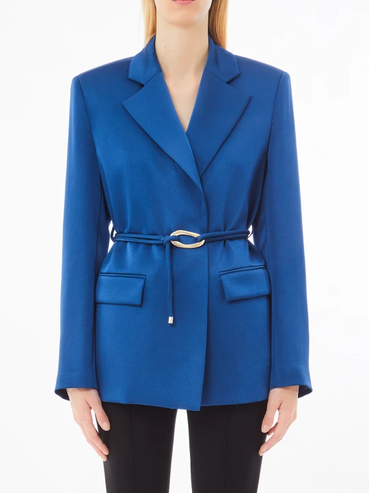 Zdjęcie produktu Liu Jo Blazer With Belt Sapphire Blue