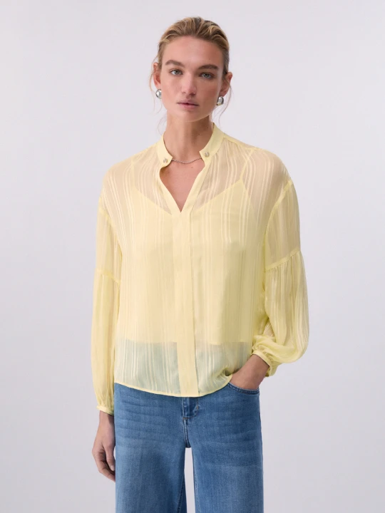 Zdjęcie produktu Liu Jo Blouse With Jewel Chain żółty