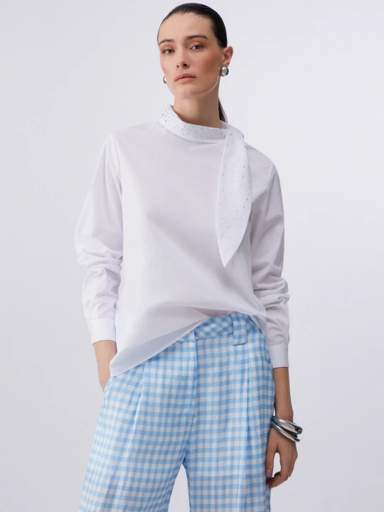 Zdjęcie produktu Liu Jo Blouse With Maxi Bow biały