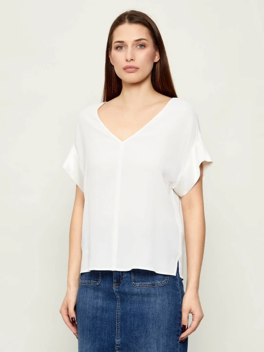 Zdjęcie produktu Liu Jo Bluzka | Relaxed fit biały