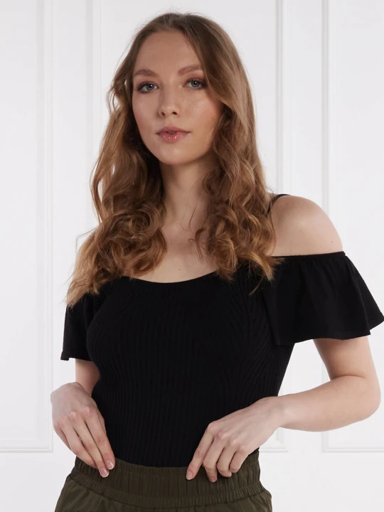 Zdjęcie produktu Liu Jo Bluzka | Slim Fit czarny