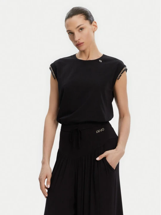 Zdjęcie produktu Liu Jo Bluzka WA5158 J5003 Czarny Regular Fit