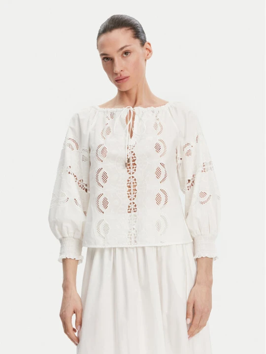 Zdjęcie produktu Liu Jo Bluzka WA5257 T4853 Biały Relaxed Fit