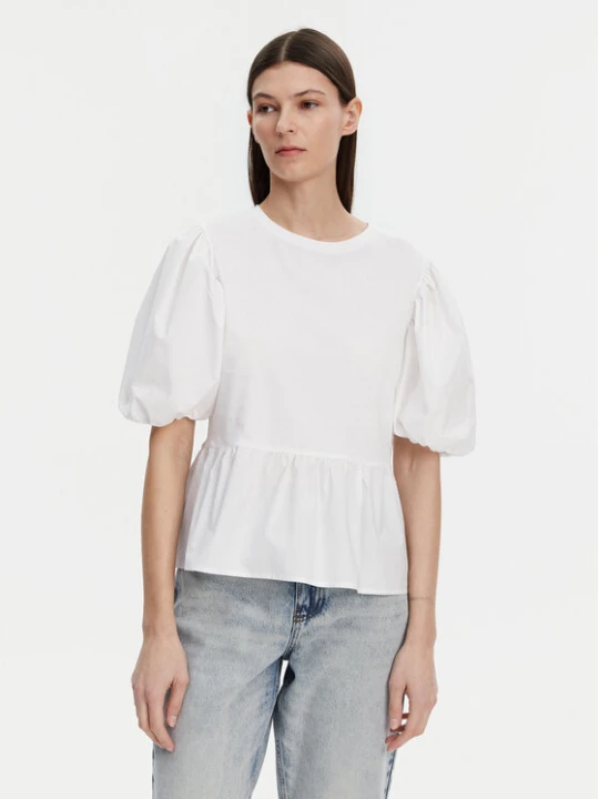 Zdjęcie produktu Liu Jo Bluzka WA5389 J6308 Biały Relaxed Fit