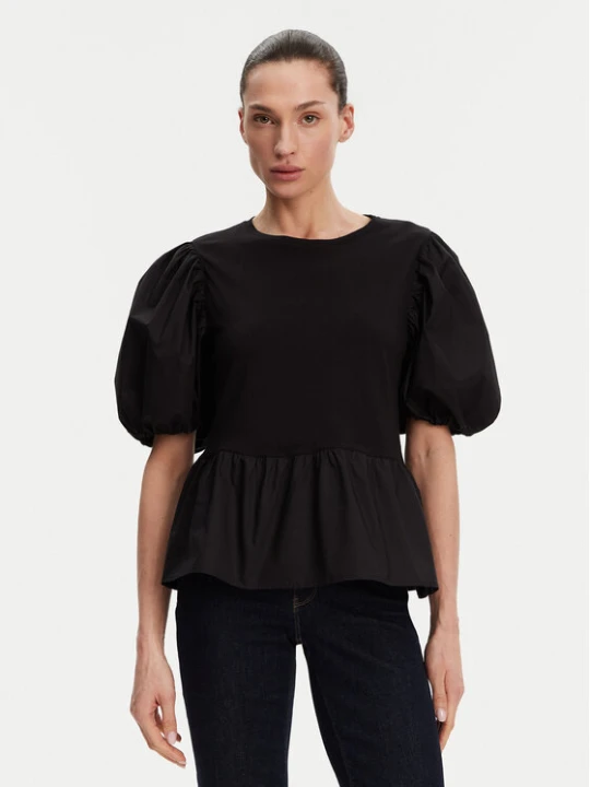 Zdjęcie produktu Liu Jo Bluzka WA5389 J6308 Czarny Relaxed Fit
