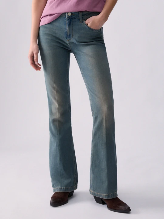 Zdjęcie produktu Liu Jo Bootcut Jeans Blue Denim