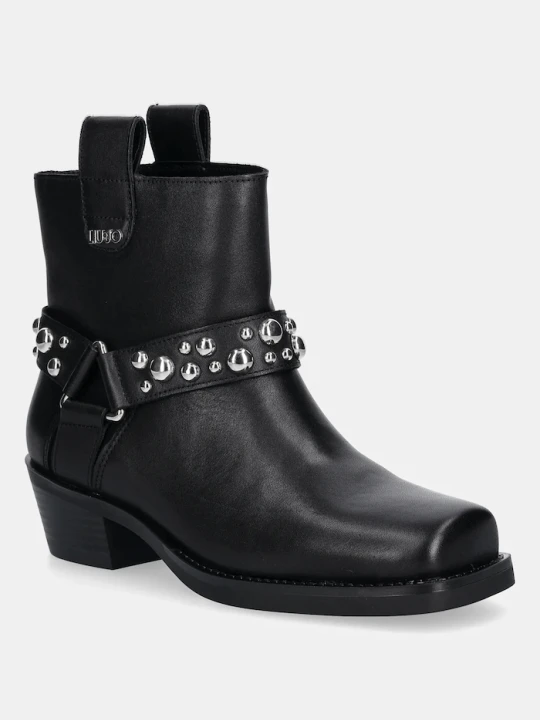 Zdjęcie produktu Liu Jo botki skórzane ROXY 01 czarny