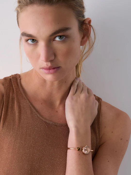 Zdjęcie produktu Liu Jo Bracelet Watch With Gemstone brązowy