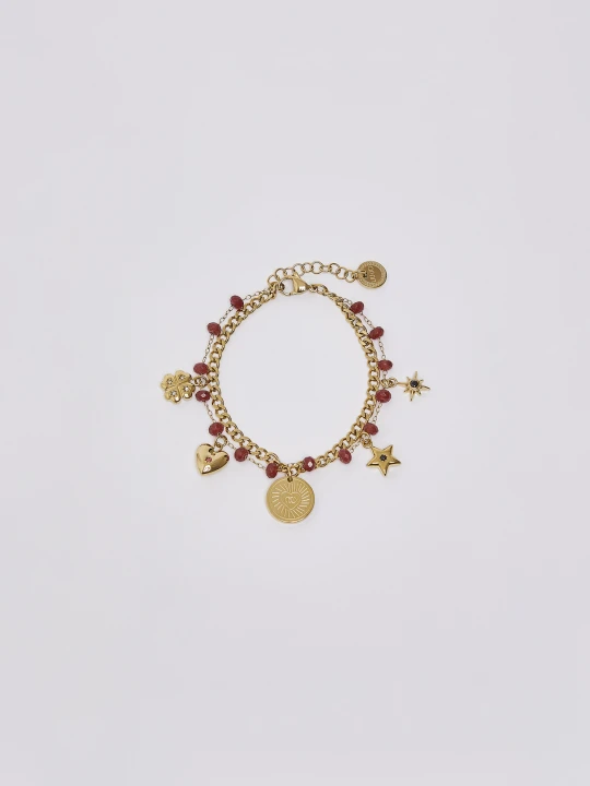 Zdjęcie produktu Liu Jo Bracelet With Charm czerwony
