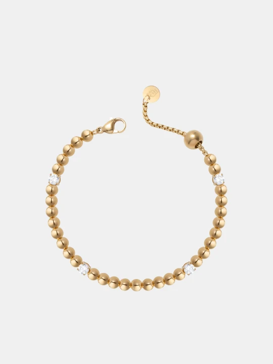 Zdjęcie produktu Liu Jo Bracelet With Diamantés złoty
