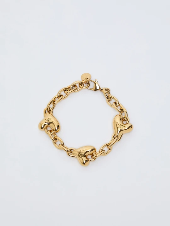 Zdjęcie produktu Liu Jo Bracelet With Links A Heart złoty