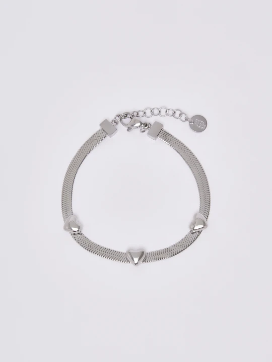 Zdjęcie produktu Liu Jo Bracelet With Small Hearts srebrny
