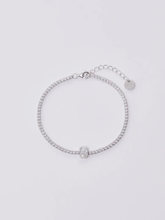 Zdjęcie produktu Liu Jo Bracelet With Jewel Setting srebrny