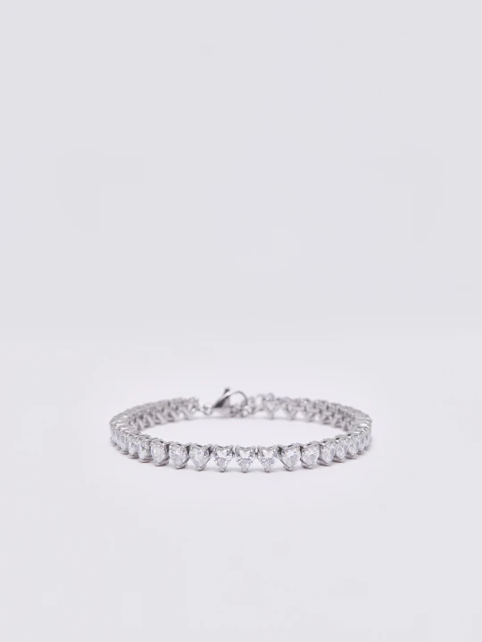 Zdjęcie produktu Liu Jo Bracelet With Jewel Settings Silver Colour