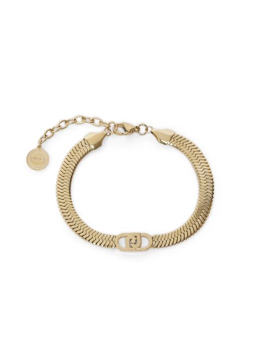 Zdjęcie produktu Liu Jo Bracelet With Monogram Logo złoty