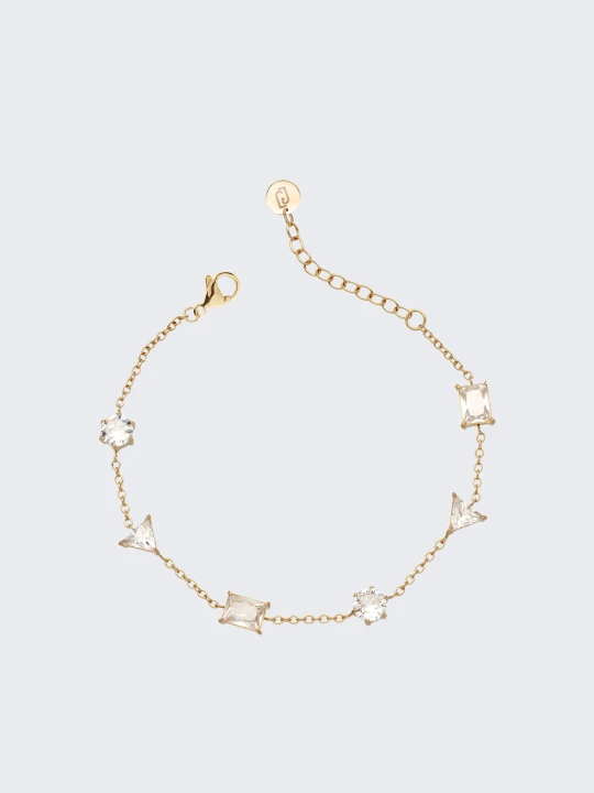 Zdjęcie produktu Liu Jo Bracelet With Rhinestones złoty