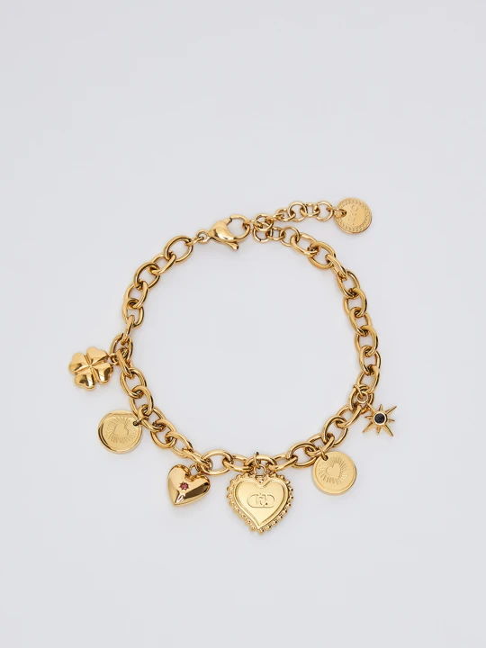 Zdjęcie produktu Liu Jo Bracelet With Charms Symbolic złoty