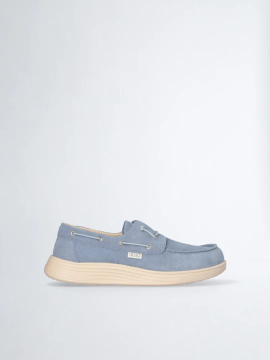 Zdjęcie produktu Liu Jo Casual Suede Loafers Light Blue