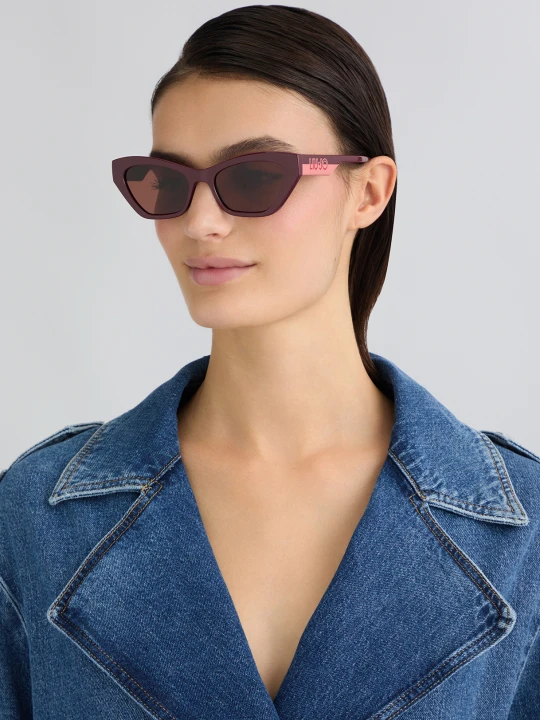 Zdjęcie produktu Liu Jo Cat-eye Sunglasses Burgundy