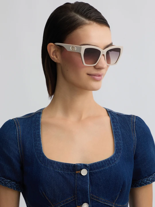 Zdjęcie produktu Liu Jo Cat-eye Sunglasses beżowy