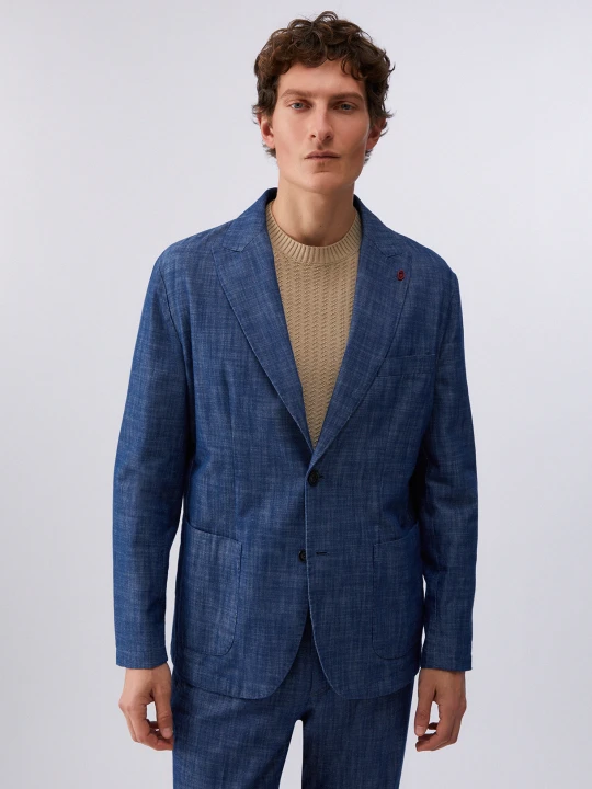 Zdjęcie produktu Liu Jo Chambray Denim Jacket niebieski