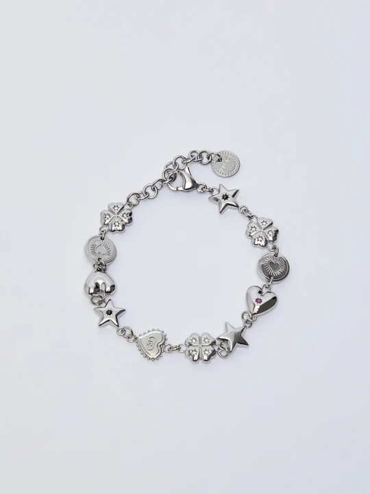 Zdjęcie produktu Liu Jo Bracelet With Charms srebrny