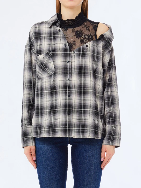 Zdjęcie produktu Liu Jo Shirt A Checks With Lace