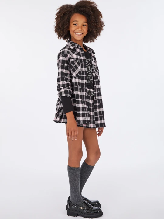 Zdjęcie produktu Liu Jo Chequered Cotton Shirt Pink Check