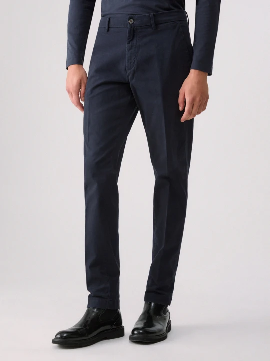 Zdjęcie produktu Liu Jo Chino Trousers In Gabardine Dark Blue