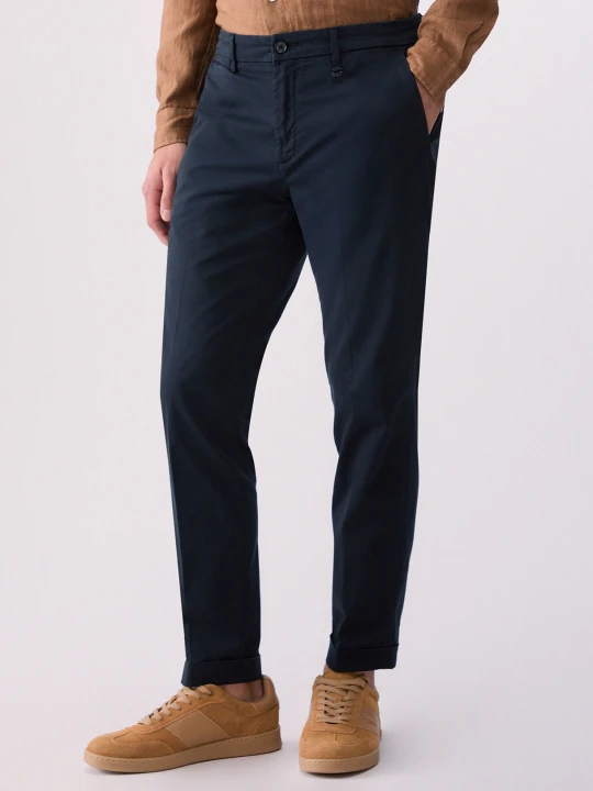 Zdjęcie produktu Liu Jo Chinos With Turn-ups Dark Blue