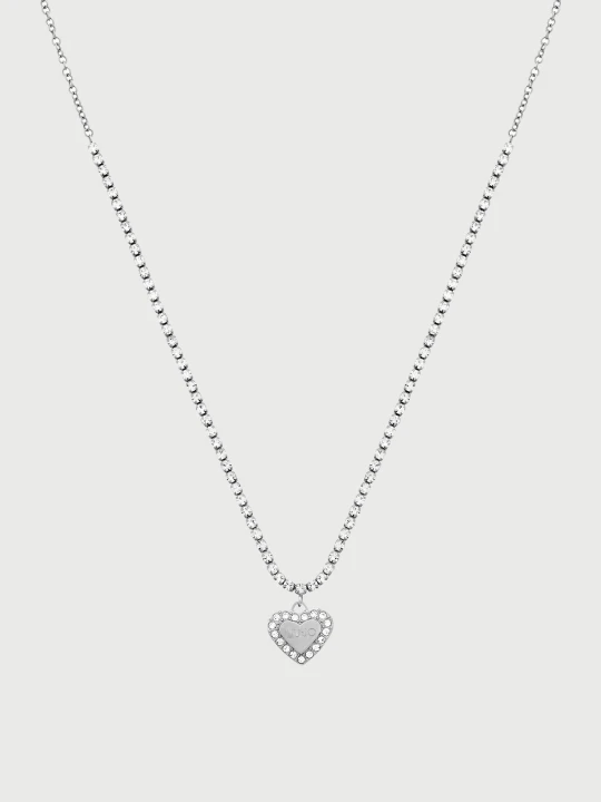 Zdjęcie produktu Liu Jo Choker With Heart Charm Silver Colour