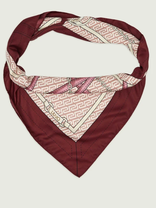 Zdjęcie produktu Liu Jo Chusta Belt bordowy