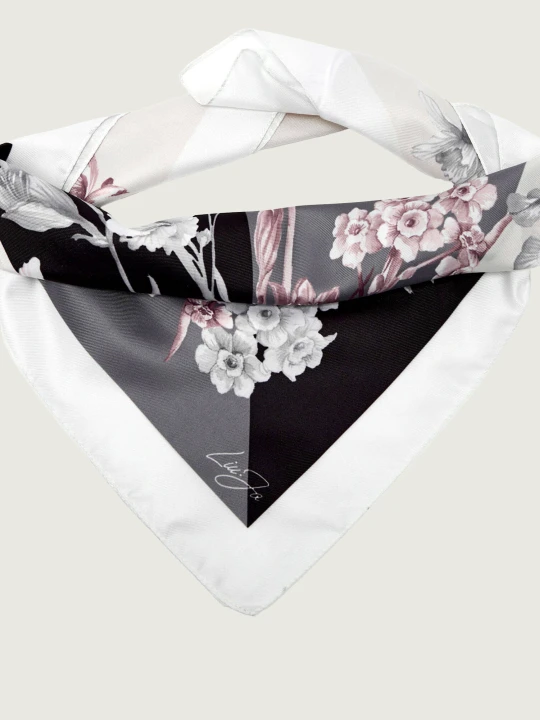 Zdjęcie produktu Liu Jo Chusta Flowery szary
