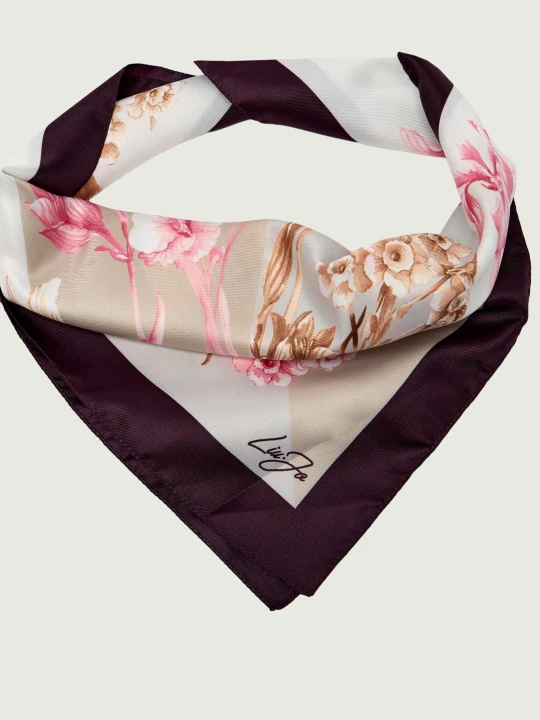 Zdjęcie produktu Liu Jo Chusta FLOWERY szary
