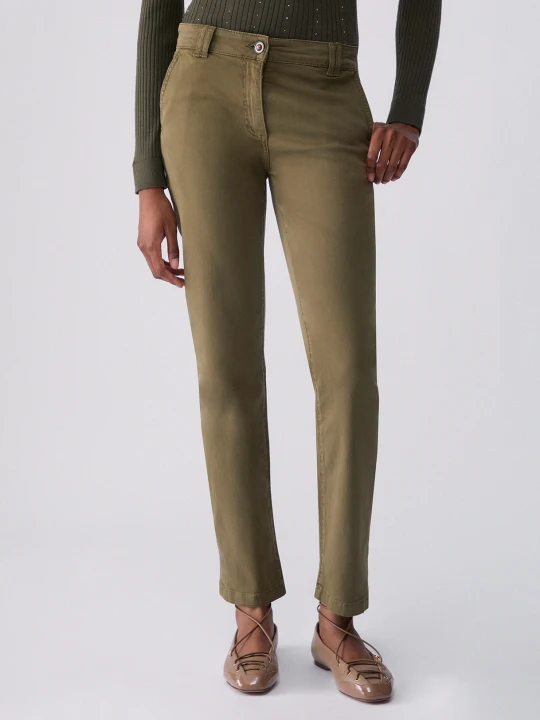 Zdjęcie produktu Liu Jo Cigarette Trousers zielony