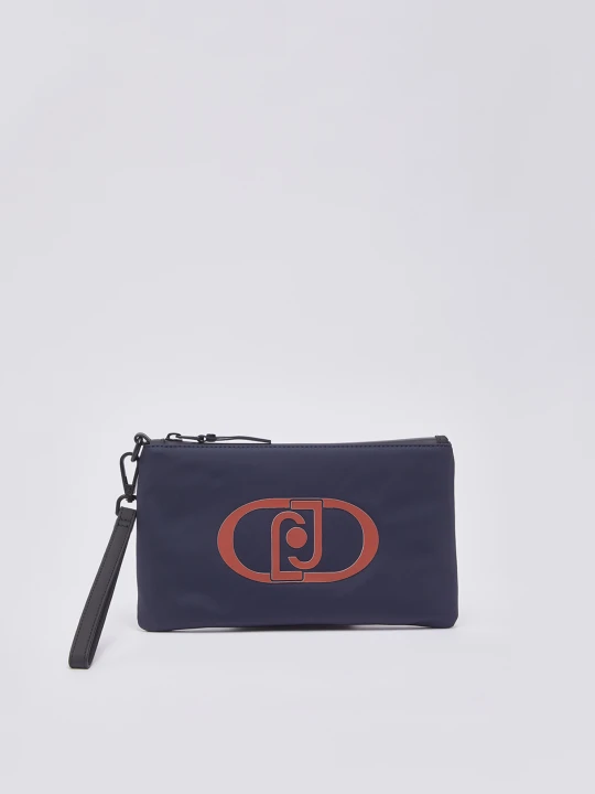 Zdjęcie produktu Liu Jo Clutch Bag With Maxi-logo Midnight Blue